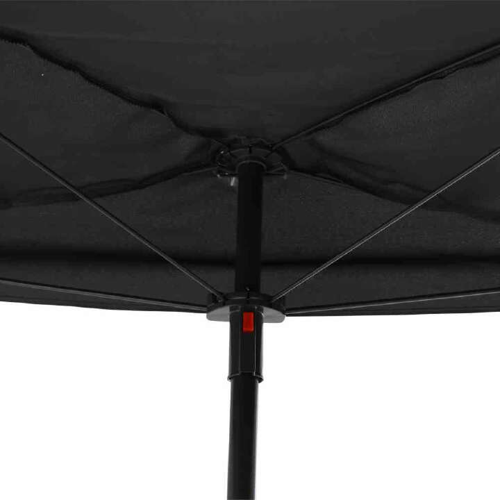 SIENA GARDEN Mittelstockschirm City 160x100 cm